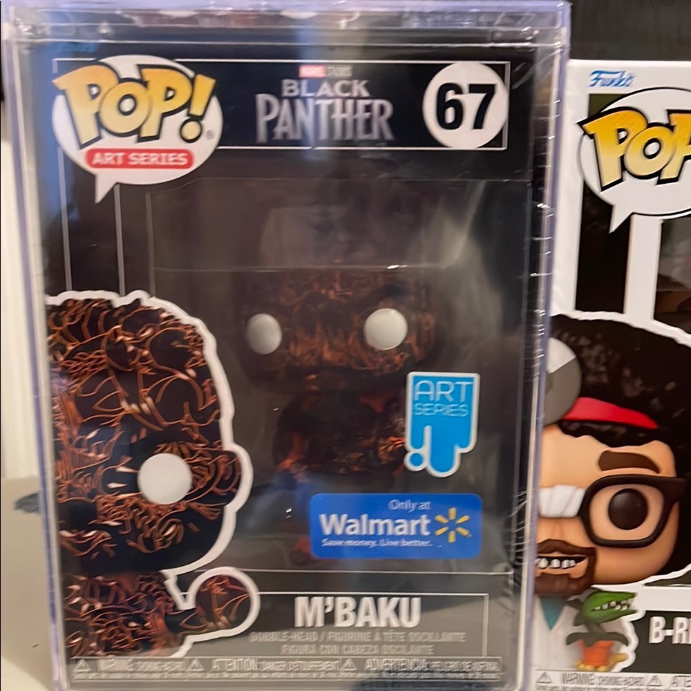Funko Pop Collectable Figures Art Series M'Baku Figure